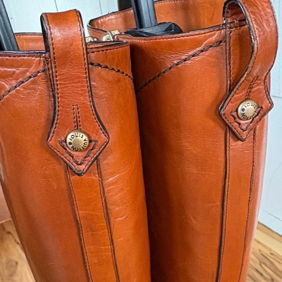 Louis Vuitton Tan Leather Heeled Boots - Picture 14 of 15